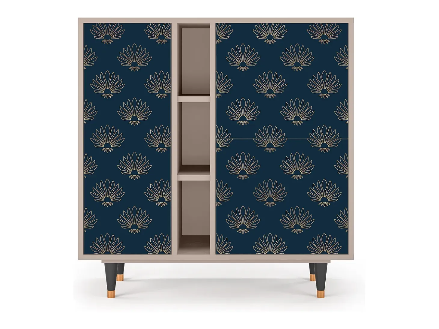 Aparador - 94х96х41 cm - BS5 - Blue Lotus, Latte
