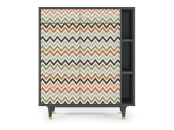 Aparador - 96х110х41 cm - BS6 - Bright Ripple, Antracita