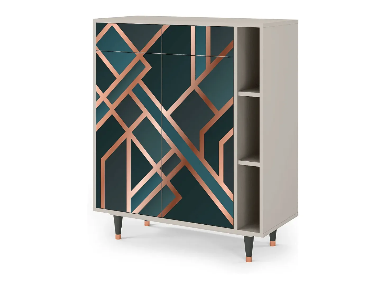 Aparador - 96х110х41 cm - BS6 - Bronze Crossroad, Arena