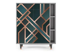 Aparador - 96х110х41 cm - BS6 - Bronze Crossroad, Gris