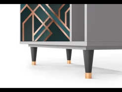 Aparador - 96х110х41 cm - BS6 - Bronze Crossroad, Gris
