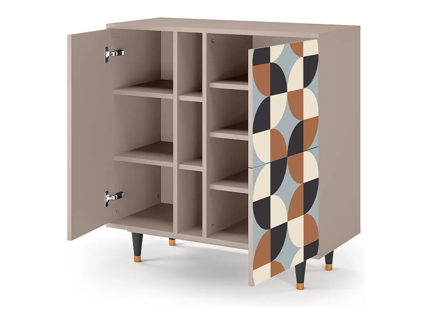 Aparador - 94х96х41 cm - BS5 - Brown Sensation, Latte