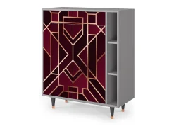 Aparador - 96х110х41 cm - BS6 - Burgundy Jewelery, Gris