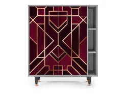 Aparador - 96х110х41 cm - BS6 - Burgundy Jewelery, Gris