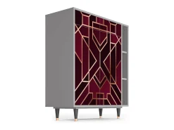 Aparador - 96х110х41 cm - BS6 - Burgundy Jewelery, Gris