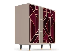 Aparador - 94х96х41 cm - BS5 - Burgundy Jewelery, Latte