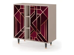 Aparador - 94х96х41 cm - BS5 - Burgundy Jewelery, Latte
