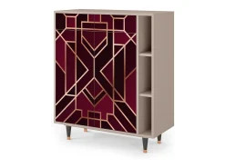 Aparador - 96х110х41 cm - BS6 - Burgundy Jewelery, Latte