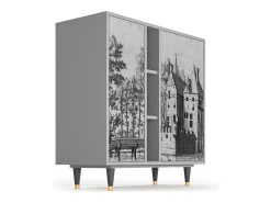Aparador - 94х96х41 cm - BS5 - Castle by Breugel, Gris