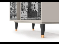 Aparador - 94х96х41 cm - BS5 - Castle by Breugel, Arena