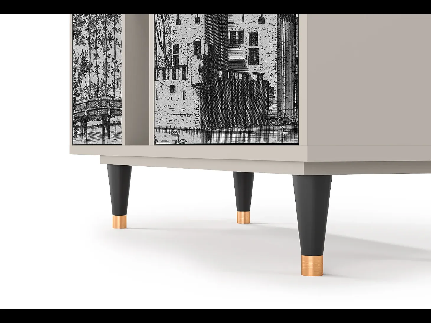 Aparador - 94х96х41 cm - BS5 - Castle by Breugel, Arena