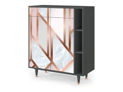 Aparador - 96х110х41 cm - BS6 - Champagne Story, Antracita