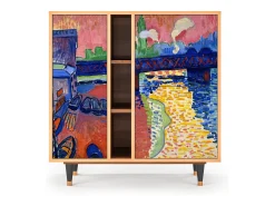 Aparador - 94х96х41 cm - BS5 - Charing Cross Bridge, Nogal