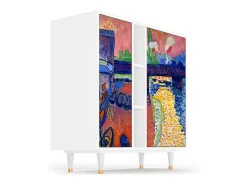 Aparador - 94х96х41 cm - BS5 - Charing Cross Bridge, Blanco