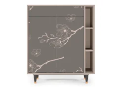 Aparador - 96х110х41 cm - BS6 - Cherry Blossom, Latte
