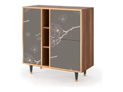 Aparador - 94х96х41 cm - BS5 - Cherry Blossom, Nogal