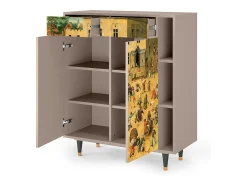 Aparador - 96х110х41 cm - BS6 - Children Games, Latte