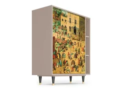 Aparador - 96х110х41 cm - BS6 - Children Games, Latte