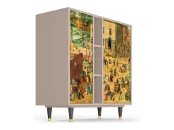 Aparador - 94х96х41 cm - BS5 - Children Games, Latte