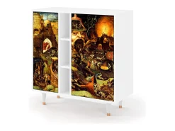 Aparador - 94х96х41 cm - BS5 - Christ in Limbo, Blanco