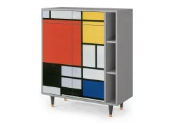 Aparador - 96х110х41 cm - BS6 - Composition, Gris