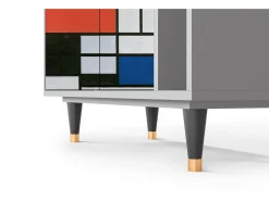 Aparador - 96х110х41 cm - BS6 - Composition, Gris