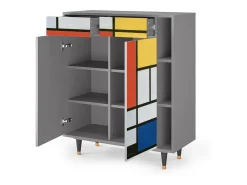 Aparador - 96х110х41 cm - BS6 - Composition, Gris