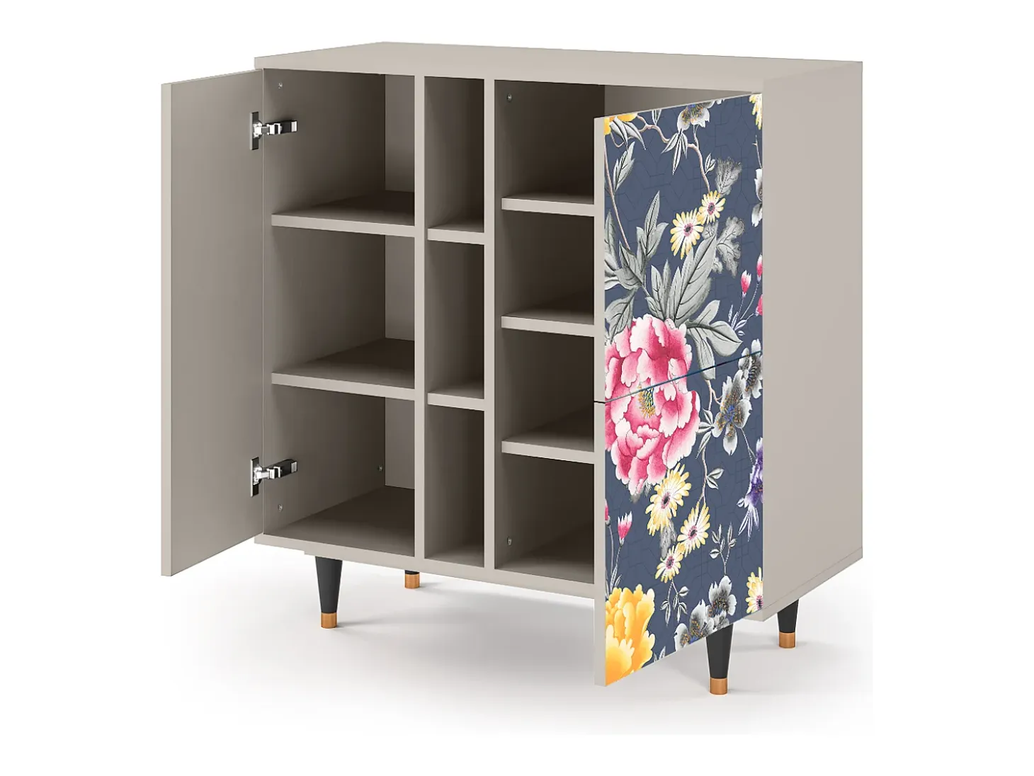 Aparador - 94х96х41 cm - BS5 - Dark Flower Bed, Arena