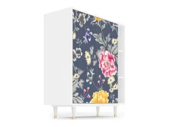 Aparador - 96х110х41 cm - BS6 - Dark Flower Bed, Blanco