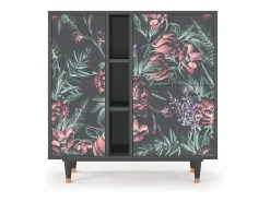 Aparador - 94х96х41 cm - BS5 - Dark Peonies, Antracita