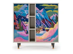 Aparador - 94х96х41 cm - BS5 - Davos Winter, Arena