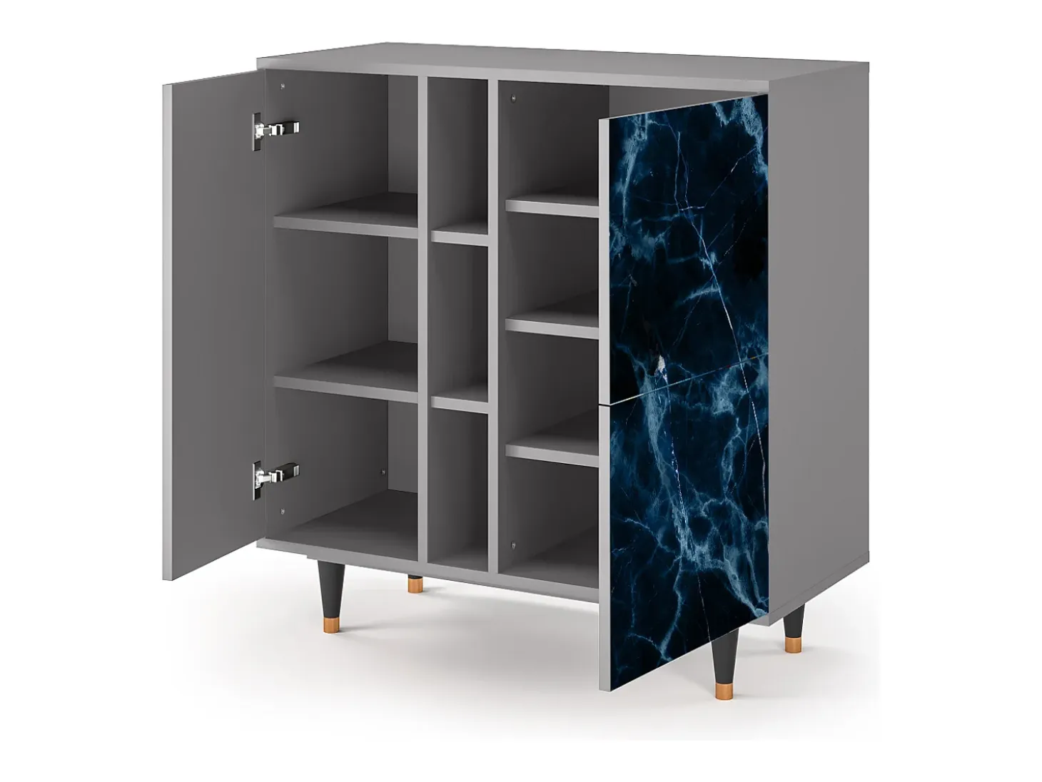 Aparador - 94х96х41 cm - BS5 - Deep Ocean, Gris