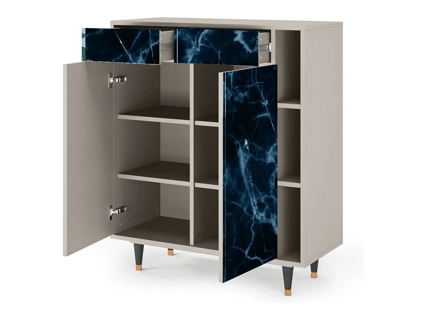 Aparador - 96х110х41 cm - BS6 - Deep Ocean, Arena