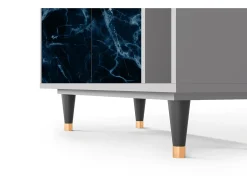 Aparador - 96х110х41 cm - BS6 - Deep Ocean, Gris