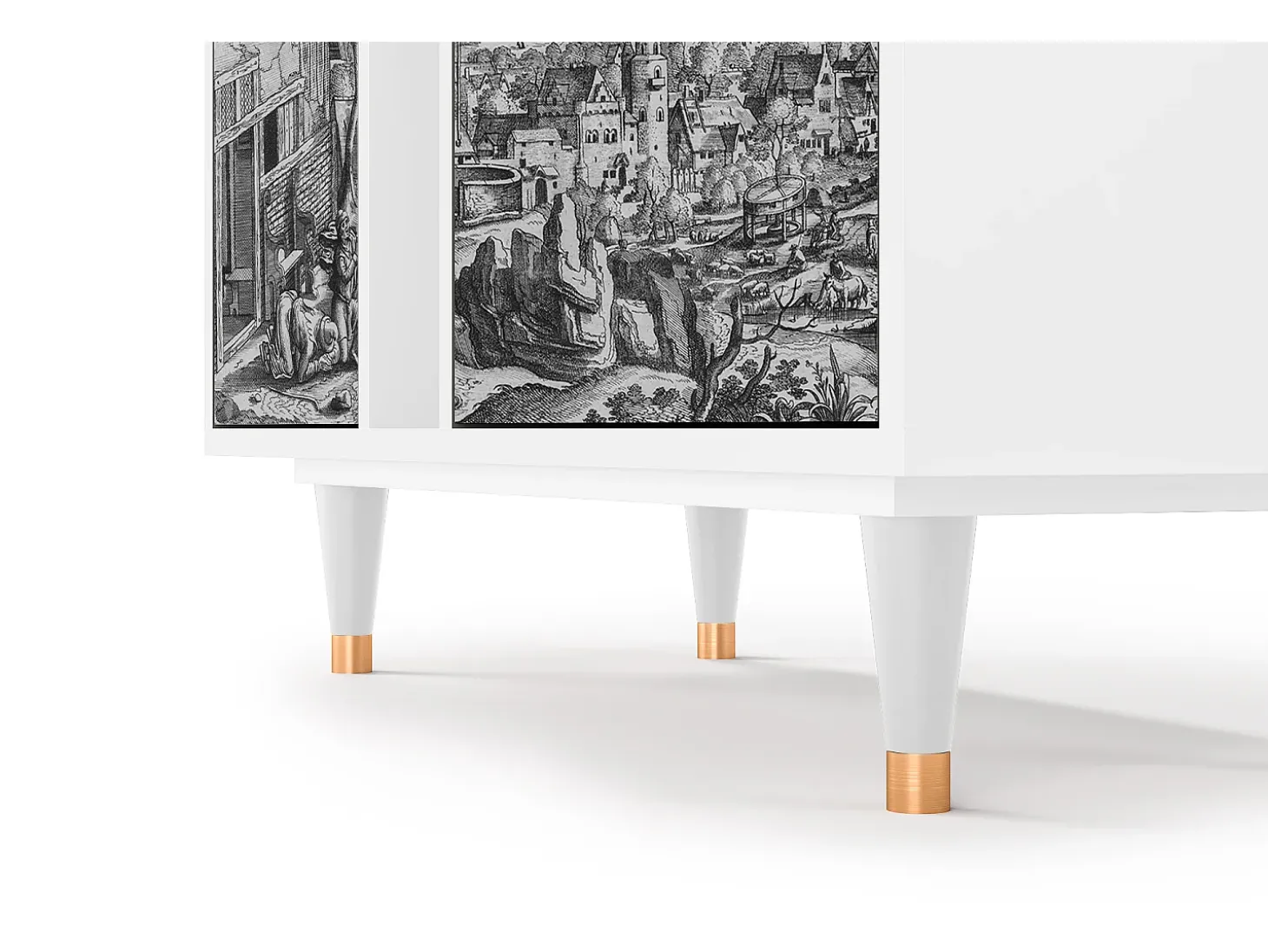 Aparador - 94х96х41 cm - BS5 - Departure, Blanco