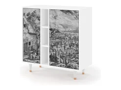 Aparador - 94х96х41 cm - BS5 - Departure, Blanco