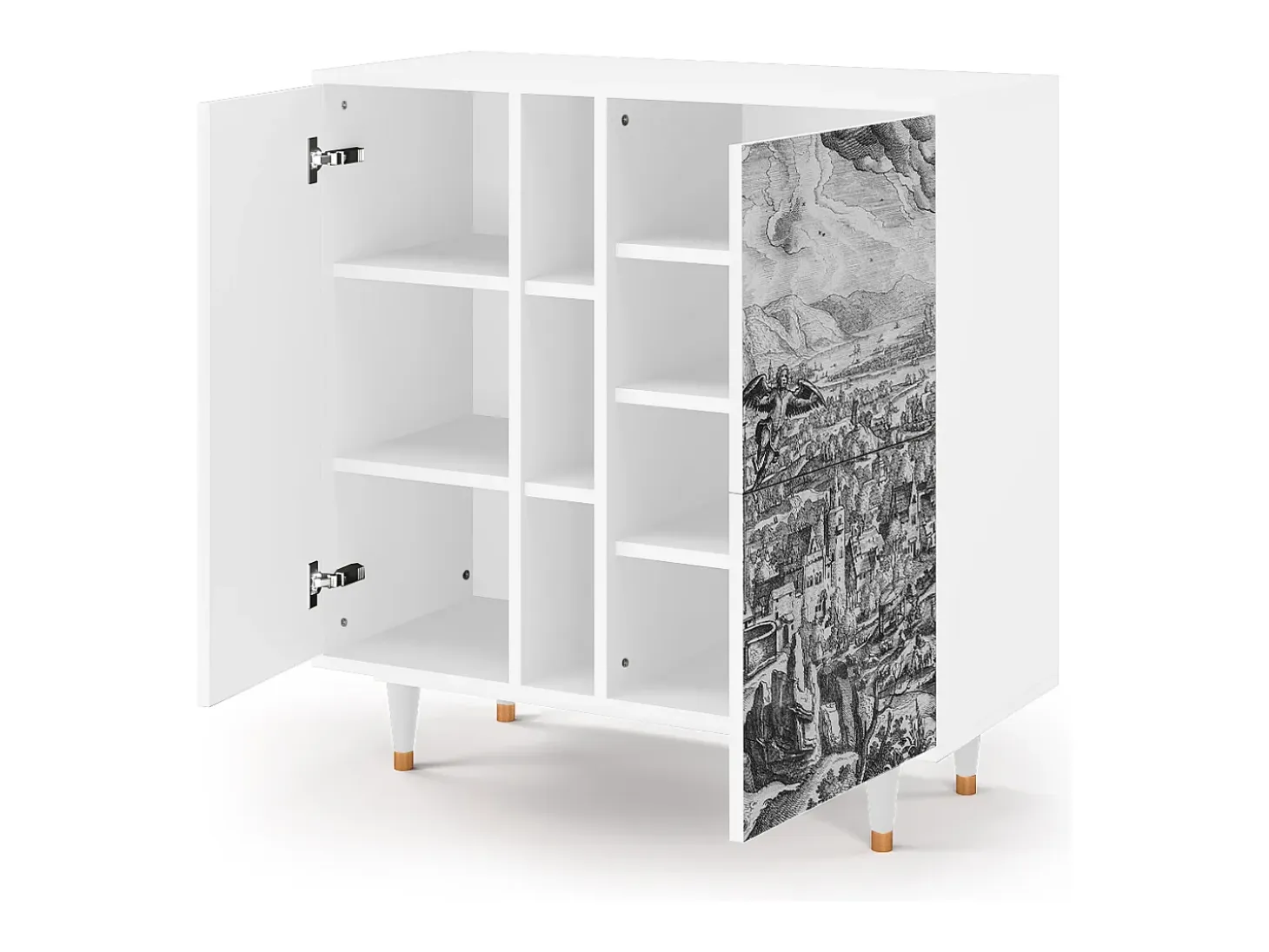 Aparador - 94х96х41 cm - BS5 - Departure, Blanco
