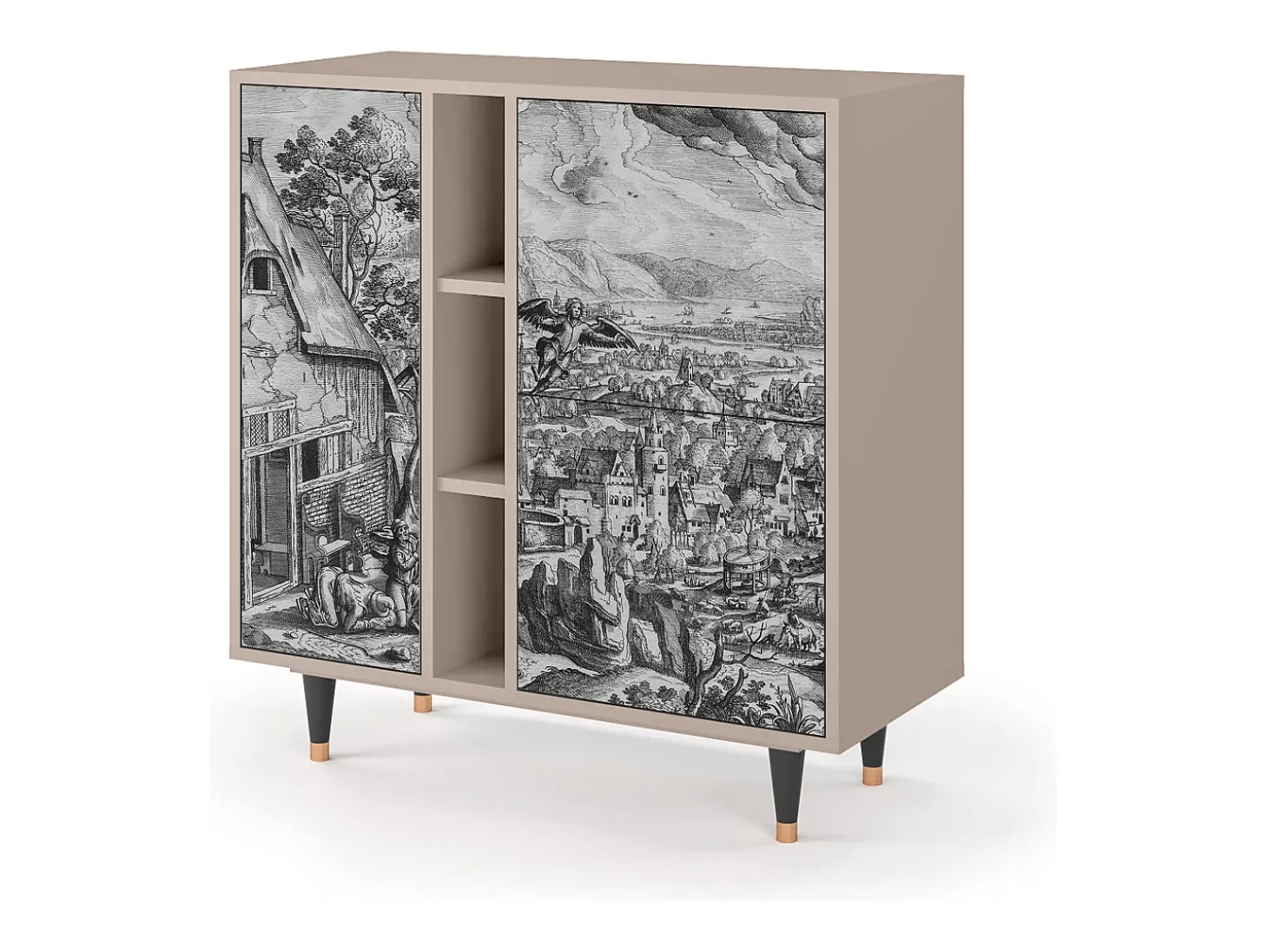 Aparador - 94х96х41 cm - BS5 - Departure, Latte