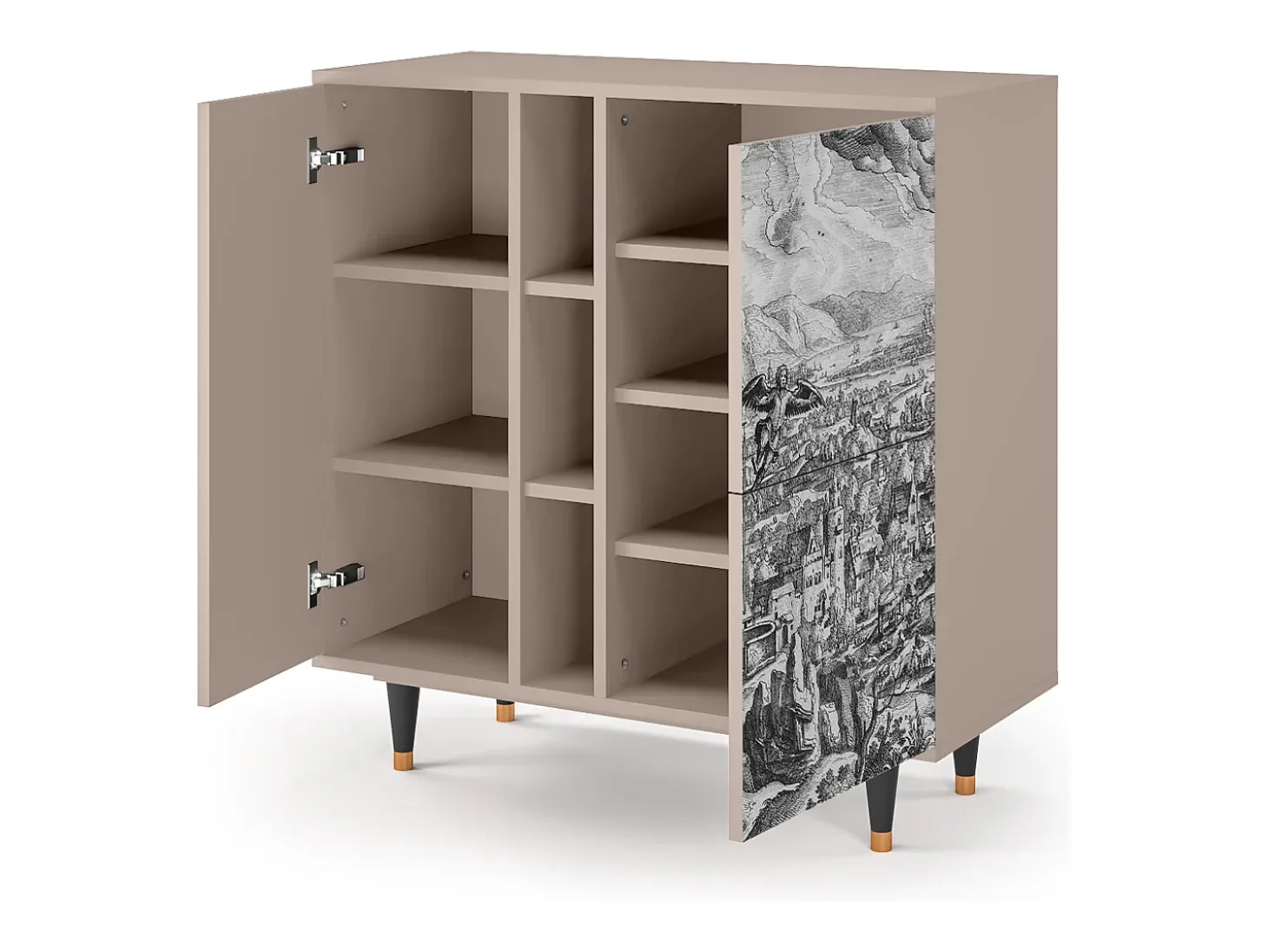 Aparador - 94х96х41 cm - BS5 - Departure, Latte