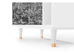 Aparador - 96х110х41 cm - BS6 - Departure, Blanco