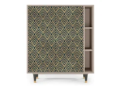 Aparador - 96х110х41 cm - BS6 - Egypt Triangles, Latte