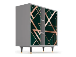 Aparador - 94х96х41 cm - BS5 - Emerald Gatsby, Gris