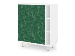 Aparador - 96х110х41 cm - BS6 - Emerald Forest, Blanco
