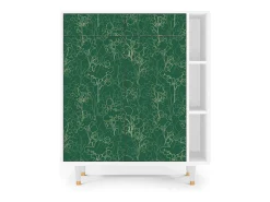 Aparador - 96х110х41 cm - BS6 - Emerald Forest, Blanco