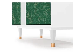 Aparador - 94х96х41 cm - BS5 - Emerald Forest, Blanco