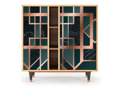 Aparador - 94х96х41 cm - BS5 - Emerald Metro, Nogal