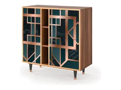 Aparador - 94х96х41 cm - BS5 - Emerald Metro, Nogal