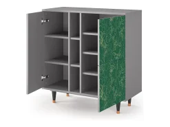 Aparador - 94х96х41 cm - BS5 - Emerald Forest, Gris