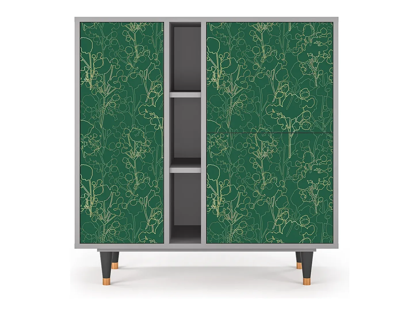 Aparador - 94х96х41 cm - BS5 - Emerald Forest, Gris