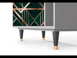 Aparador - 96х110х41 cm - BS6 - Emerald Gatsby, Gris